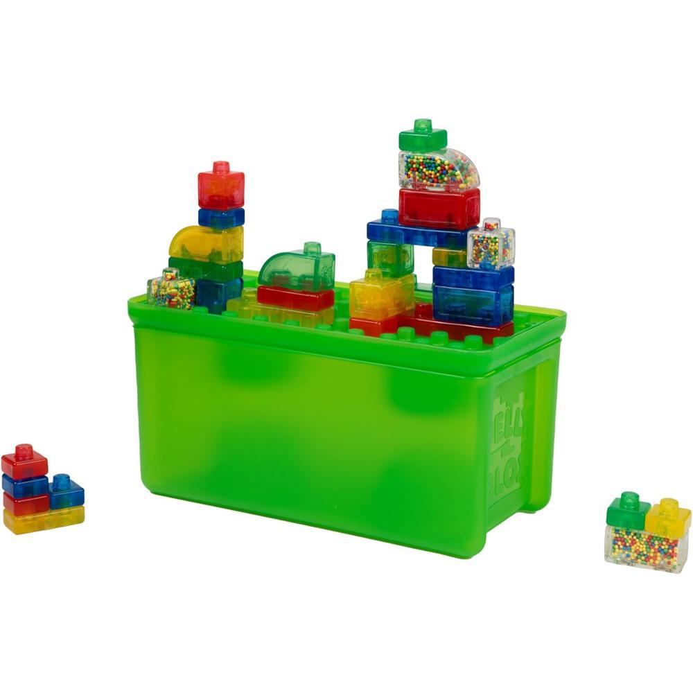 Vivid Jelly Blox 24pc Stackable Storage Set